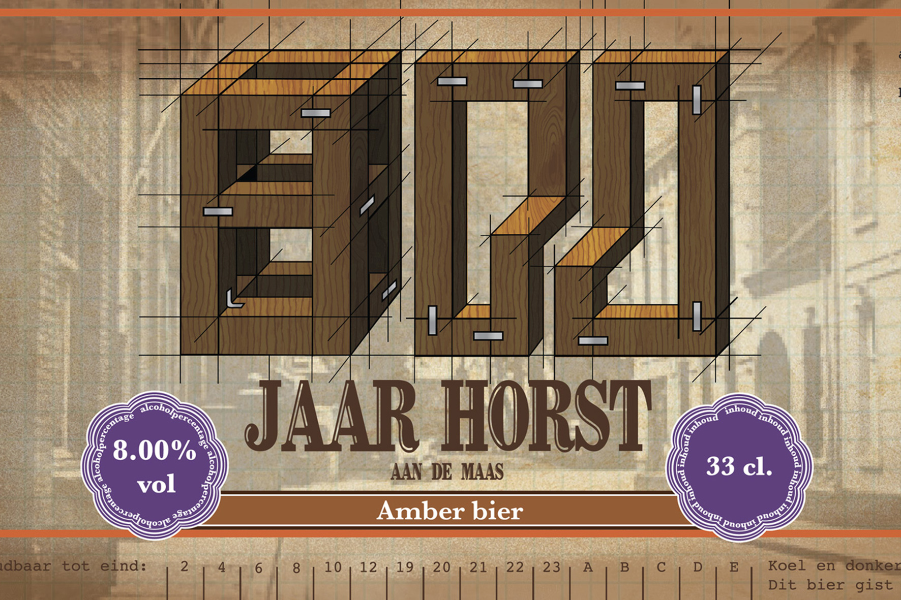 800jaar-horst-label